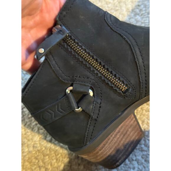Teva foxy harness Zip bootie black leather 8.5 - Picture 6 of 8